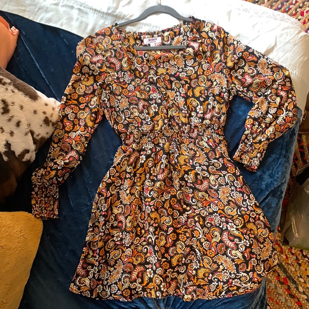 BB Dakota by Steve Madden Paisley Mini Dress